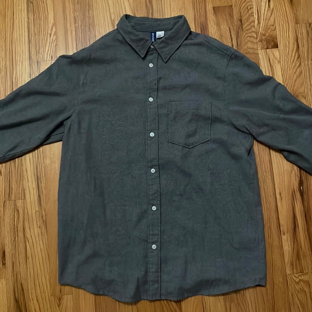 Men’s L H&M Divided Flannel Shirt
